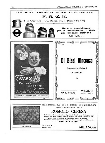 L'Italia nelle industrie e nei commerci rassegna mensile del Movimento economico in Italia