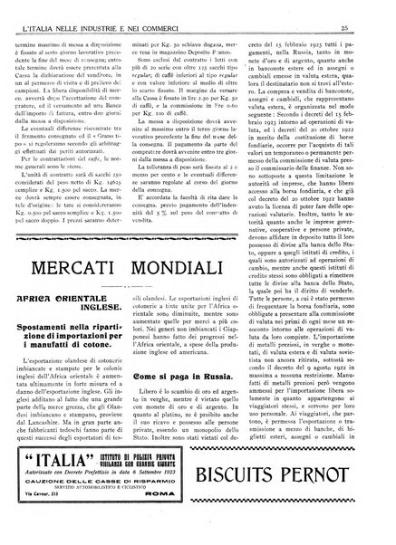 L'Italia nelle industrie e nei commerci rassegna mensile del Movimento economico in Italia