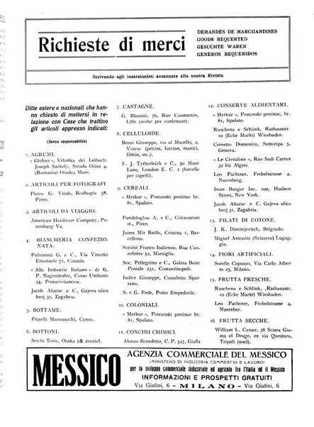 L'Italia nelle industrie e nei commerci rassegna mensile del Movimento economico in Italia