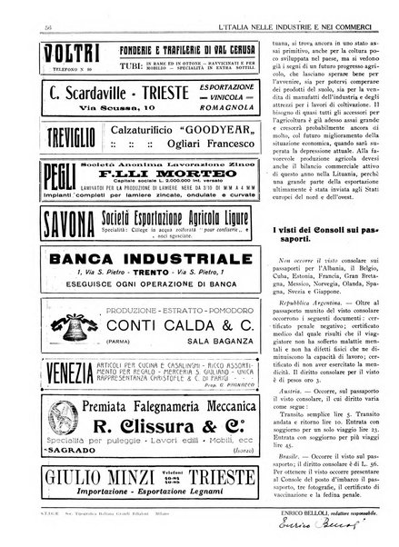 L'Italia nelle industrie e nei commerci rassegna mensile del Movimento economico in Italia