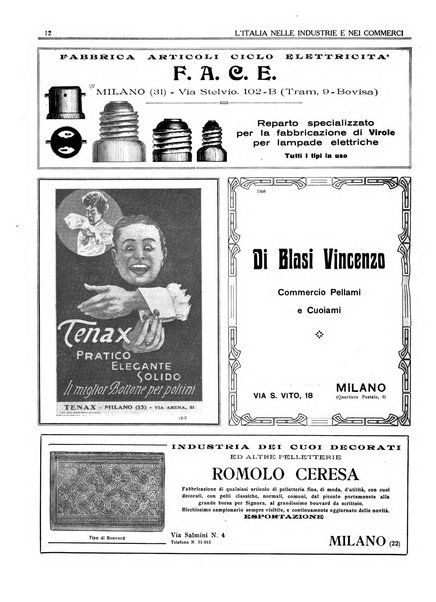 L'Italia nelle industrie e nei commerci rassegna mensile del Movimento economico in Italia