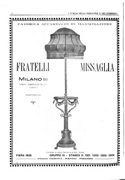 L'Italia nelle industrie e nei commerci rassegna mensile del Movimento economico in Italia