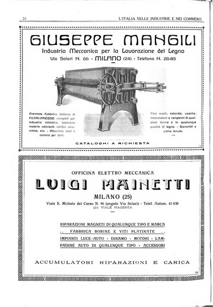 L'Italia nelle industrie e nei commerci rassegna mensile del Movimento economico in Italia