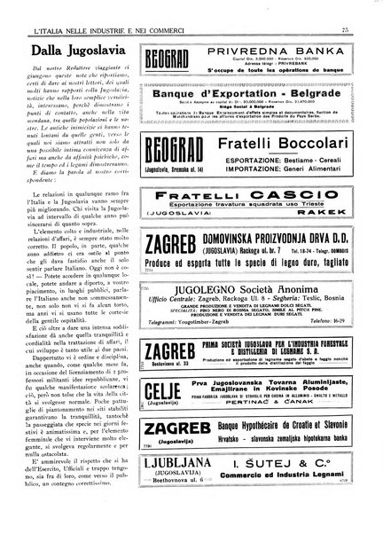 L'Italia nelle industrie e nei commerci rassegna mensile del Movimento economico in Italia