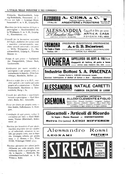 L'Italia nelle industrie e nei commerci rassegna mensile del Movimento economico in Italia