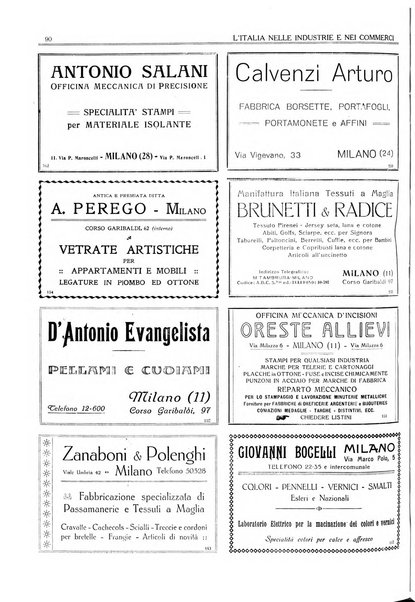 L'Italia nelle industrie e nei commerci rassegna mensile del Movimento economico in Italia
