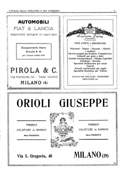 L'Italia nelle industrie e nei commerci rassegna mensile del Movimento economico in Italia