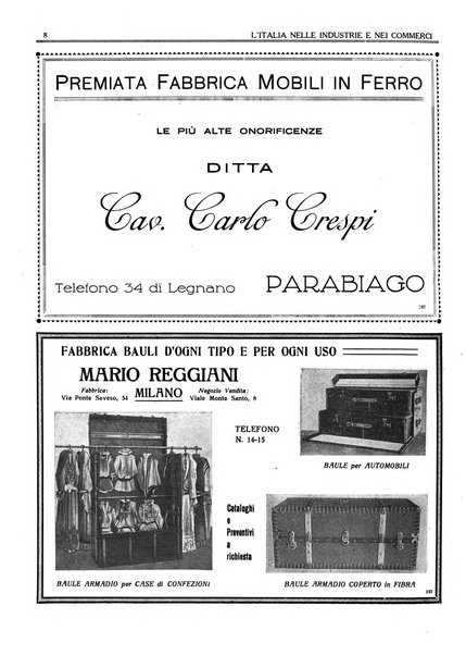 L'Italia nelle industrie e nei commerci rassegna mensile del Movimento economico in Italia