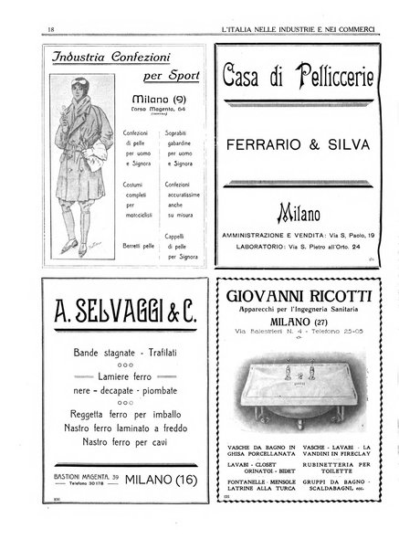 L'Italia nelle industrie e nei commerci rassegna mensile del Movimento economico in Italia
