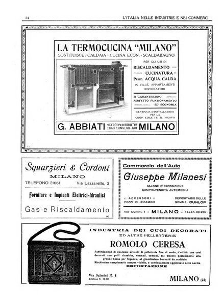 L'Italia nelle industrie e nei commerci rassegna mensile del Movimento economico in Italia