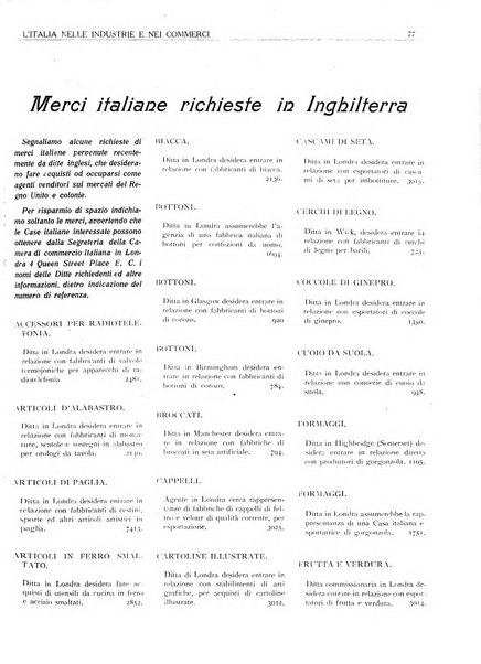 L'Italia nelle industrie e nei commerci rassegna mensile del Movimento economico in Italia