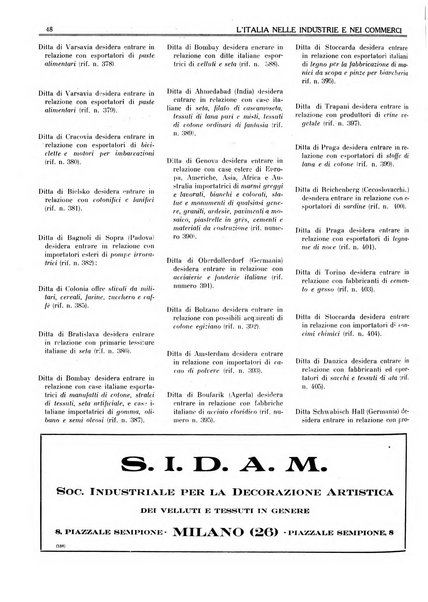 L'Italia nelle industrie e nei commerci rassegna mensile del Movimento economico in Italia