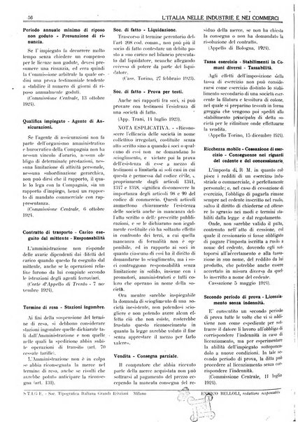 L'Italia nelle industrie e nei commerci rassegna mensile del Movimento economico in Italia