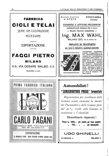 L'Italia nelle industrie e nei commerci rassegna mensile del Movimento economico in Italia