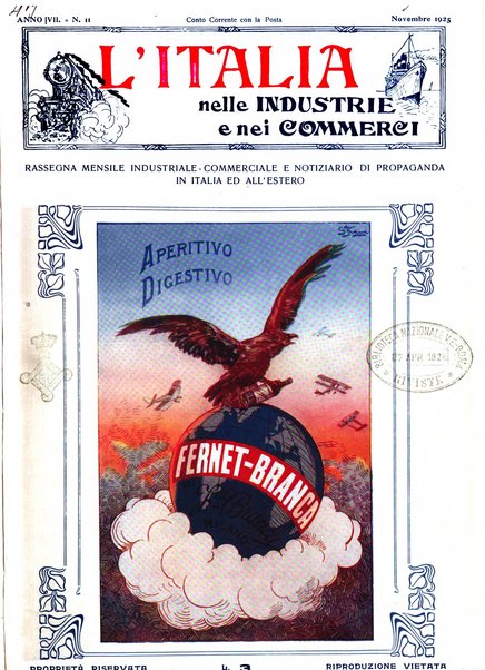 L'Italia nelle industrie e nei commerci rassegna mensile del Movimento economico in Italia