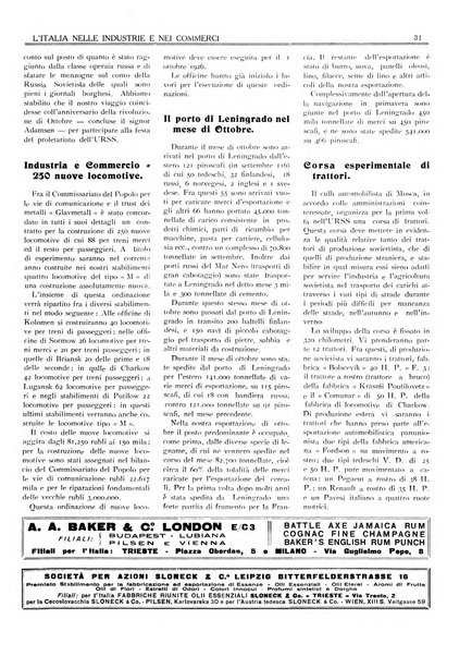 L'Italia nelle industrie e nei commerci rassegna mensile del Movimento economico in Italia