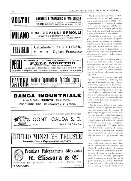 L'Italia nelle industrie e nei commerci rassegna mensile del Movimento economico in Italia