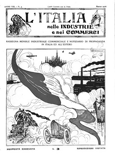 L'Italia nelle industrie e nei commerci rassegna mensile del Movimento economico in Italia