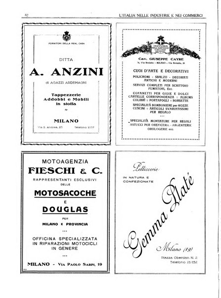 L'Italia nelle industrie e nei commerci rassegna mensile del Movimento economico in Italia