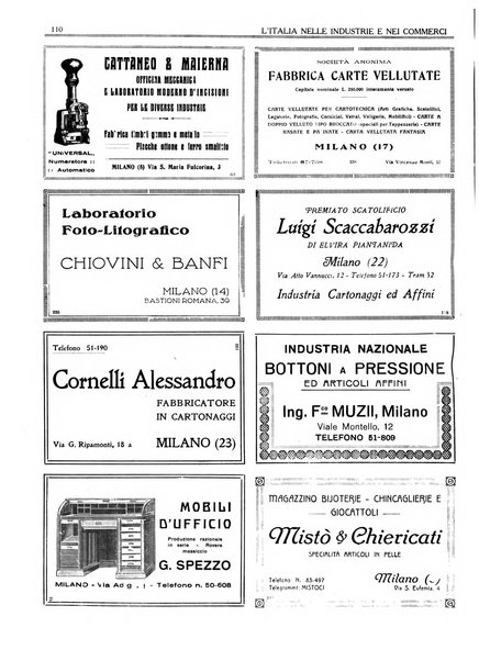 L'Italia nelle industrie e nei commerci rassegna mensile del Movimento economico in Italia