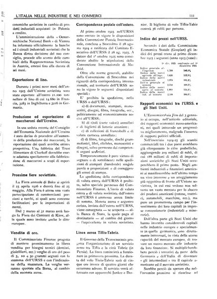 L'Italia nelle industrie e nei commerci rassegna mensile del Movimento economico in Italia