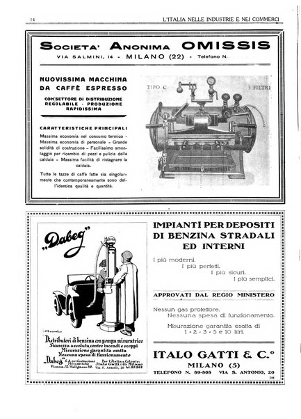L'Italia nelle industrie e nei commerci rassegna mensile del Movimento economico in Italia