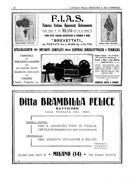 L'Italia nelle industrie e nei commerci rassegna mensile del Movimento economico in Italia