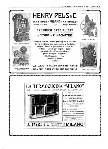 L'Italia nelle industrie e nei commerci rassegna mensile del Movimento economico in Italia