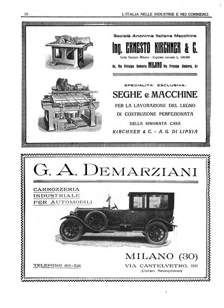 L'Italia nelle industrie e nei commerci rassegna mensile del Movimento economico in Italia