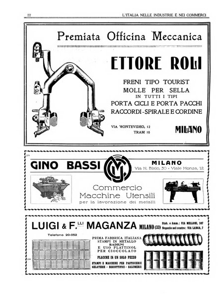 L'Italia nelle industrie e nei commerci rassegna mensile del Movimento economico in Italia