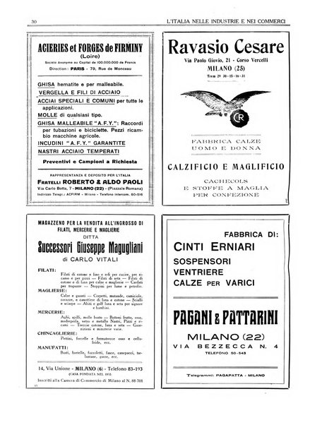 L'Italia nelle industrie e nei commerci rassegna mensile del Movimento economico in Italia