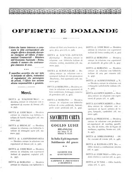 L'Italia nelle industrie e nei commerci rassegna mensile del Movimento economico in Italia