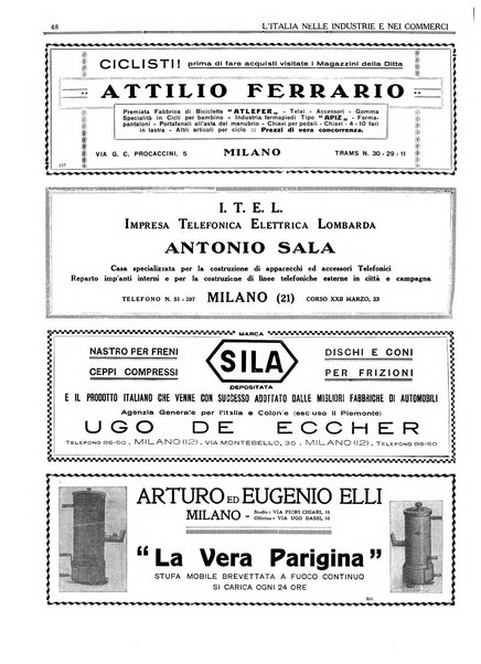 L'Italia nelle industrie e nei commerci rassegna mensile del Movimento economico in Italia
