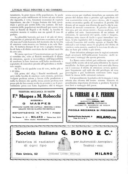 L'Italia nelle industrie e nei commerci rassegna mensile del Movimento economico in Italia