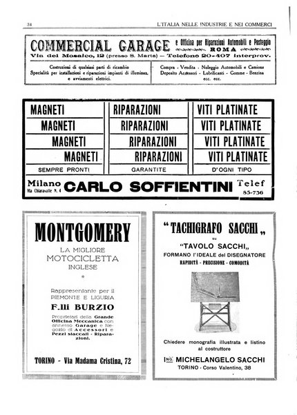 L'Italia nelle industrie e nei commerci rassegna mensile del Movimento economico in Italia