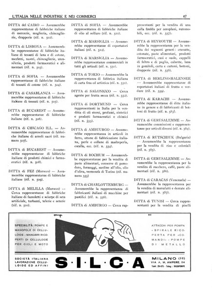 L'Italia nelle industrie e nei commerci rassegna mensile del Movimento economico in Italia