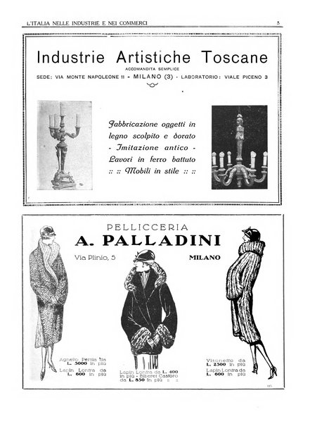 L'Italia nelle industrie e nei commerci rassegna mensile del Movimento economico in Italia