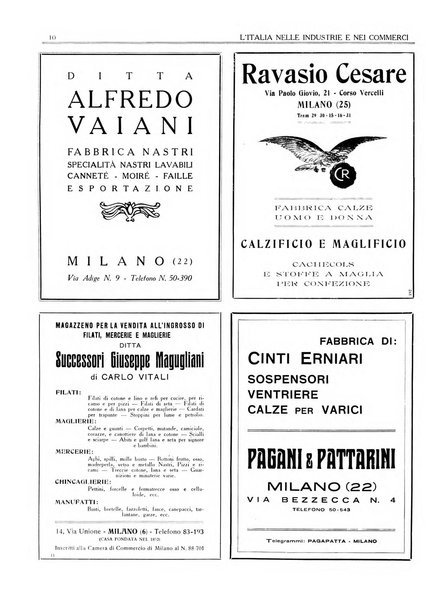 L'Italia nelle industrie e nei commerci rassegna mensile del Movimento economico in Italia