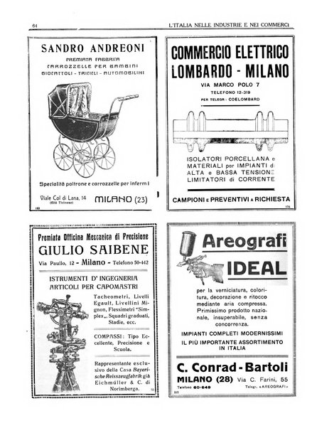 L'Italia nelle industrie e nei commerci rassegna mensile del Movimento economico in Italia