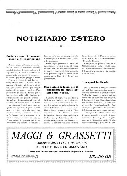 L'Italia nelle industrie e nei commerci rassegna mensile del Movimento economico in Italia