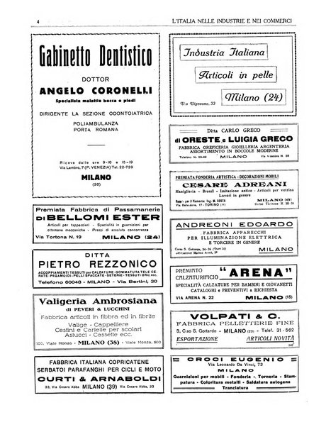 L'Italia nelle industrie e nei commerci rassegna mensile del Movimento economico in Italia