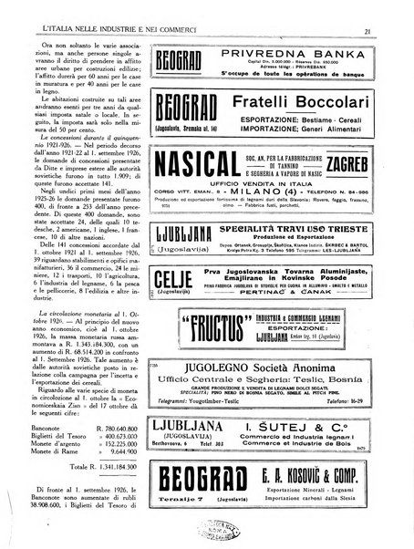 L'Italia nelle industrie e nei commerci rassegna mensile del Movimento economico in Italia