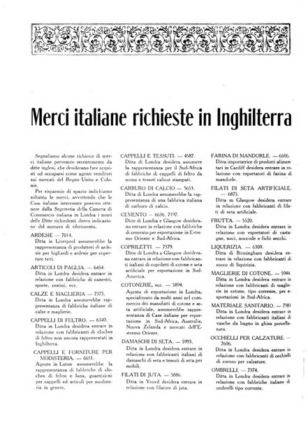 L'Italia nelle industrie e nei commerci rassegna mensile del Movimento economico in Italia