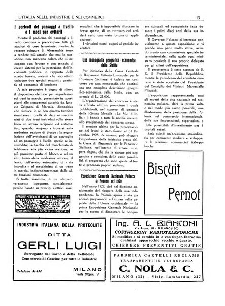 L'Italia nelle industrie e nei commerci rassegna mensile del Movimento economico in Italia