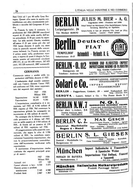 L'Italia nelle industrie e nei commerci rassegna mensile del Movimento economico in Italia