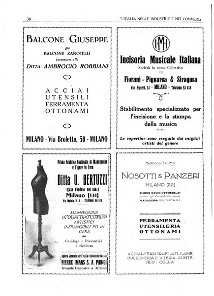 L'Italia nelle industrie e nei commerci rassegna mensile del Movimento economico in Italia