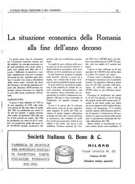 L'Italia nelle industrie e nei commerci rassegna mensile del Movimento economico in Italia