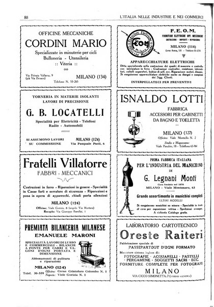 L'Italia nelle industrie e nei commerci rassegna mensile del Movimento economico in Italia