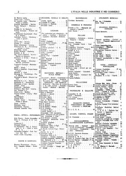 L'Italia nelle industrie e nei commerci rassegna mensile del Movimento economico in Italia