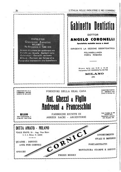 L'Italia nelle industrie e nei commerci rassegna mensile del Movimento economico in Italia